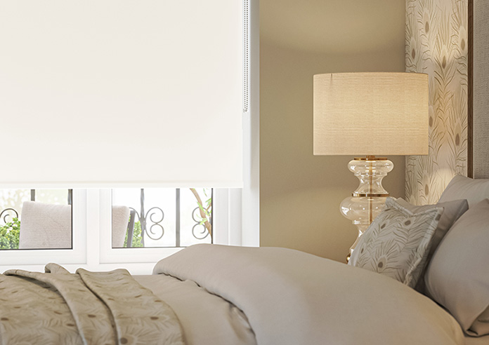 Trinity (Blackout), Off White - Roller Blind - Image 5